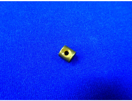 Messing Lötnippel 7 x 7,3 mm für Bowdenzug (25303)