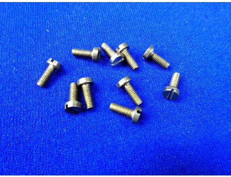 Zylinderkopf Schlitzschraube M3 x 7,5 mm 10 Stück (25324)