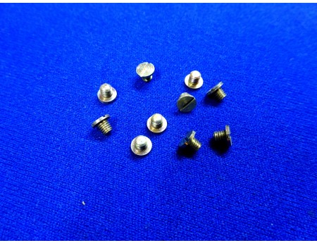 Flachkopf-Schlitzschraube 3 x 3,3 mm 10 Stück (25327)