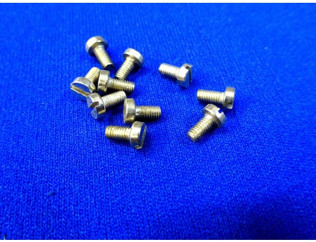 Schlitzschraube Zylinderkopf 3 x 6 mm M3 x 0,5 mm 10 Stück (25382)