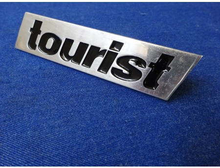 Tourist ALU Schild Emblem Wartburg 353 Kombi 1a (1657)