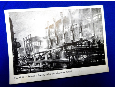 Reklame Postkarte 30er Jahre B.V. - Aral Öl (27653)