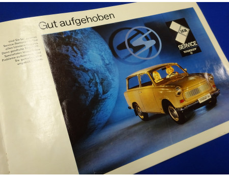 Trabant Prospekt 1973 A4-Format (27686)