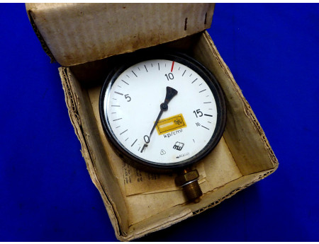 Manometer Mertik 1/BM20 / 2160 bis 16 Kp/cm² (27747)
