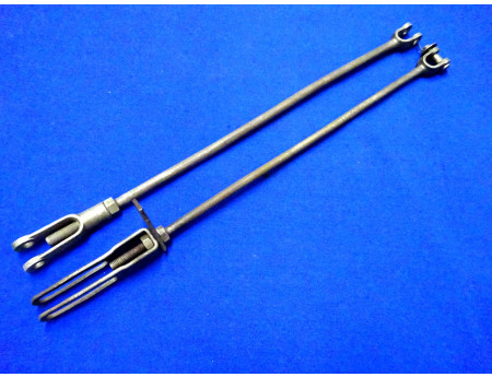 Bremsgestänge Opel P4 / 1.2 Liter Stangen Gabelstücke (27775)