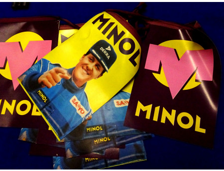 Wimpelkette Minol (ELF) Schumacher Fahnenkette (27886