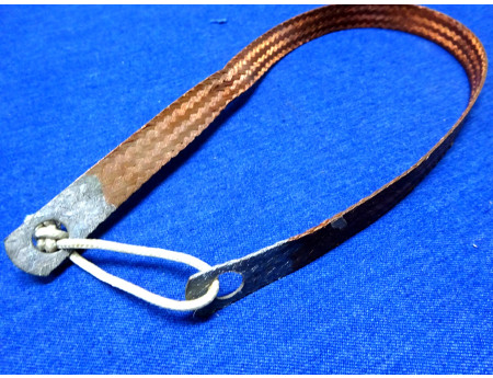 Masseband 420 x 14 mm Cu-Geflecht IFA DDR (25846)