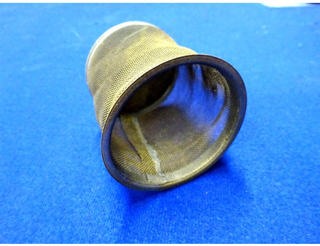 Tanksieb 50 x 48 mm Messing Oldtimer (27926)