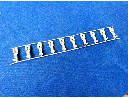 Steckkabelschuh 6,3 mm kräftige Ausführung 10 Stk. IFA DDR (25893)