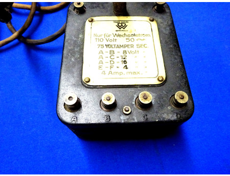Transformator Trade Mark Bavaria 4 - 16 Volt (27942)