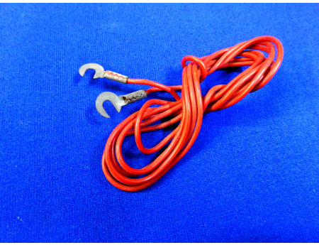 Lichtkabel rot 138 cm Oldtimer Fahrrad (25980)