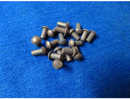 Kupfer Niet Rundkopf 3 x 6 mm 19 Stück (26208)