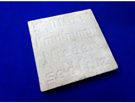 Bodenfliese Kachel Otto Kaufmann Niedersedlitz (26328)