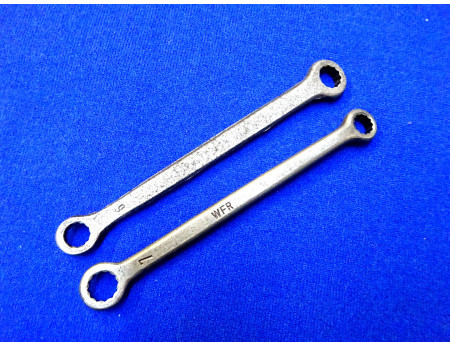 WFR Ringschlüssel 6 / 7 mm, DDR Radebeul (26332)
