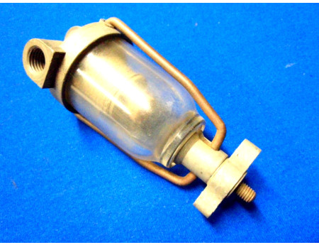 Solex Berlin Benzinfilter Zinkguss / Glas (28984)