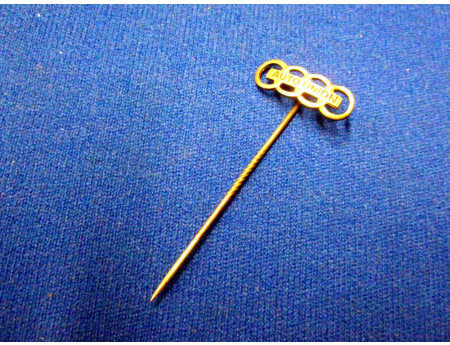 Anstecknadel Abzeichen Autounion silber (28999)