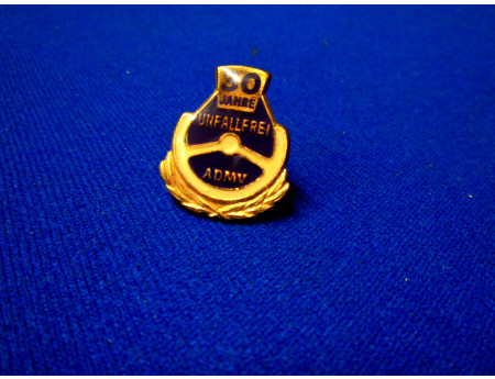 Abzeichen Pin ADMV 30 Jahre unfallfrei (29003)