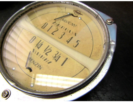 Anzeigeinstrument Tankanzeige Öldruck Opel P4 (C18787)