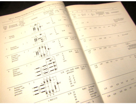 Thyristor Stromrichter für Antriebsregelungen Fachbuch 1970 (C18821)