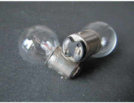 Glühlampe Glühbirne Ba15d 12V 15W IFA DDR 2 Stück (C21664)