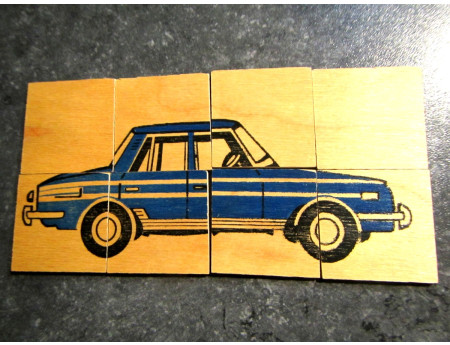 Vero Holz Puzzle Spielzeug IFA B1000 Wartburg Trabant (22791)