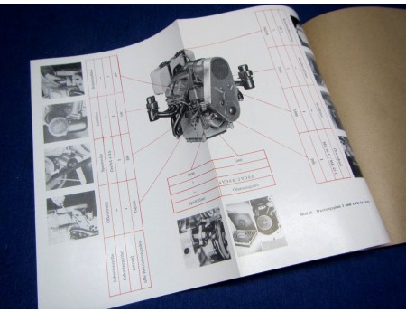 Betriebsanleitung Cunewalde Diesel 1VD + 2/4 VD 1969 Original (22890)