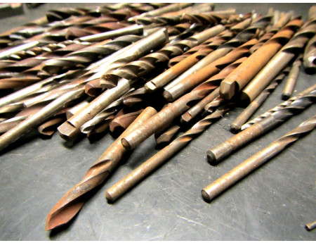 Bohrer Posten 1,8 Kg 1,3 bis 9,9 mm DDR (C19439)