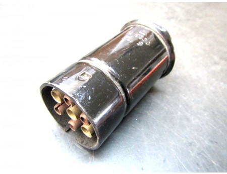 Stecker 7-pol 12/0530 Anhängerstecker DDR Wohnwagen (22192)