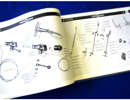 Ersatzteilkatalog 1. Serie 1963 Barkas B1000 Erstausgabe (22202)