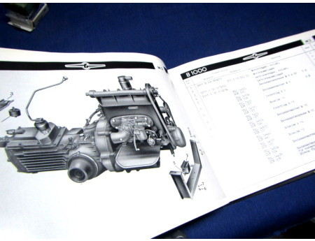Ersatzteilkatalog 1967 Barkas B1000 (22965)