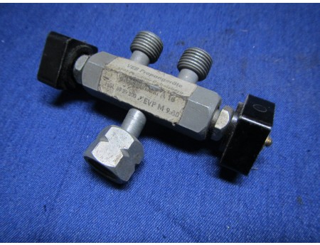 Gas Verteiler DDR Camping Wohnwagen Heizung Kocher (12685)