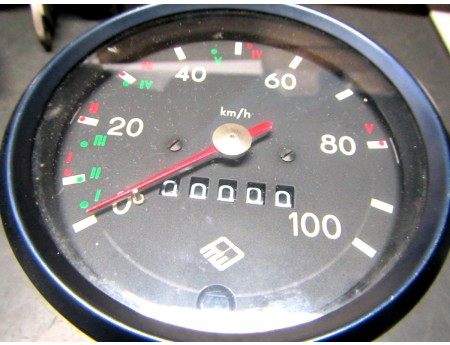 Tacho 100 Km/h Tachometer mit Fernlichtkontrolle IFA Fortschritt DDR (17619)