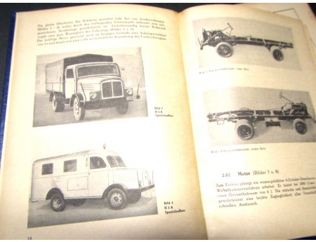 Betriebsanleitung Horch H3A 1956 Handbuch (C17641)