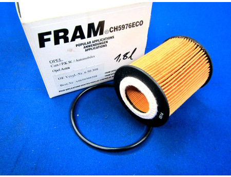 FRAM CH5976 ECO Ölfilter Opel Vauxhall 4 Stück (23603)