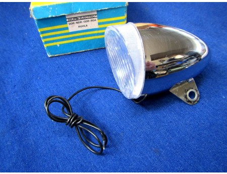 Fahrrad Scheinwerfer Chrom Lampe 8707.21 DDR Fahrrad (23629)