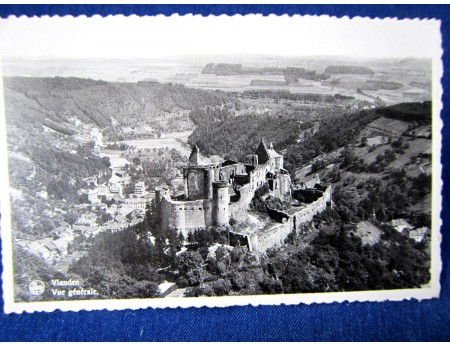 Ansichtkarte Vianden Vue générale AK 1940 (23698)