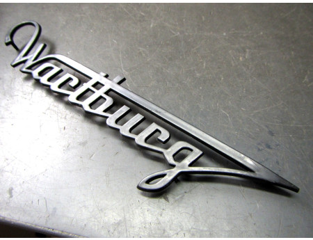 Schriftzug "Wartburg" 353 schwarz, 235 mm frühe Form (C18535)