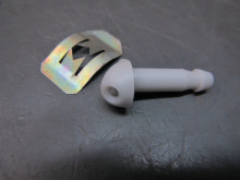 Scheibenwaschdüse Wartburg 311 B1000 hellgrau Zweistrahl Neu (5888-1)