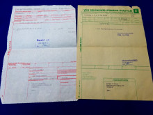 Gelenkwellen Multicar M24 Lieferschein + Rechnung 1990 (26516)