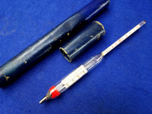 Glysantinspindel mit Thermometer Kühler-Frostschutzprüfer (26536)