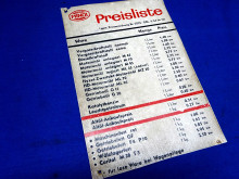 Minol VEB Preisliste Tankstelle 1964 (26746)