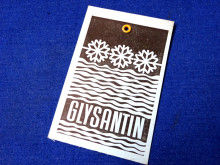 Glysantin Anhänger Minol Mischtabelle DDR (26775)