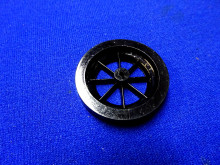 Kunststoff Rad 36 mm Speichenrad Spielzeug Auto DDR (26952)