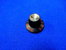 Drehknopf 0 - 10 Knebel 28 mm DDR Rundfunk Technik (26983)