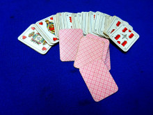 Spielkarten Herz U6 Minikarten Ramona Zigaretten Union Dresden (26970)