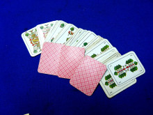 Spielkarten Grün U6 Union Dresden Zigaretten (26971) 