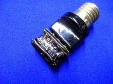 Keramik Stecker Lampenfassung antik (26982)