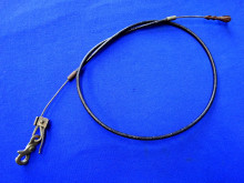 Seilzug Bowdenzug 1050 mm Gewebe Vorkrieg (27168)