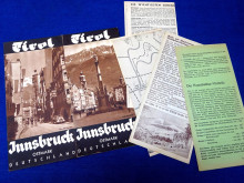 Prospekt Innsbruck Tirol 1939 Reklame (27312)