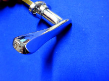 Türklinke 110 mm Chrom Oldtimer Türgriff (27373)